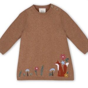 Viverano 100% organic cotton dress sz 18-24M